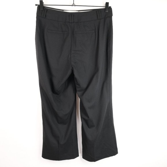 Banana Republic Jackson Fit Pants Womens Stretch Size 10 L Navy Blue - Picture 5 of 11